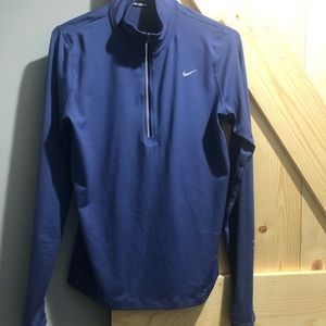 Purple nike half zip
